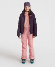 Girl's Lite Snow Jacket - Midnight Plum