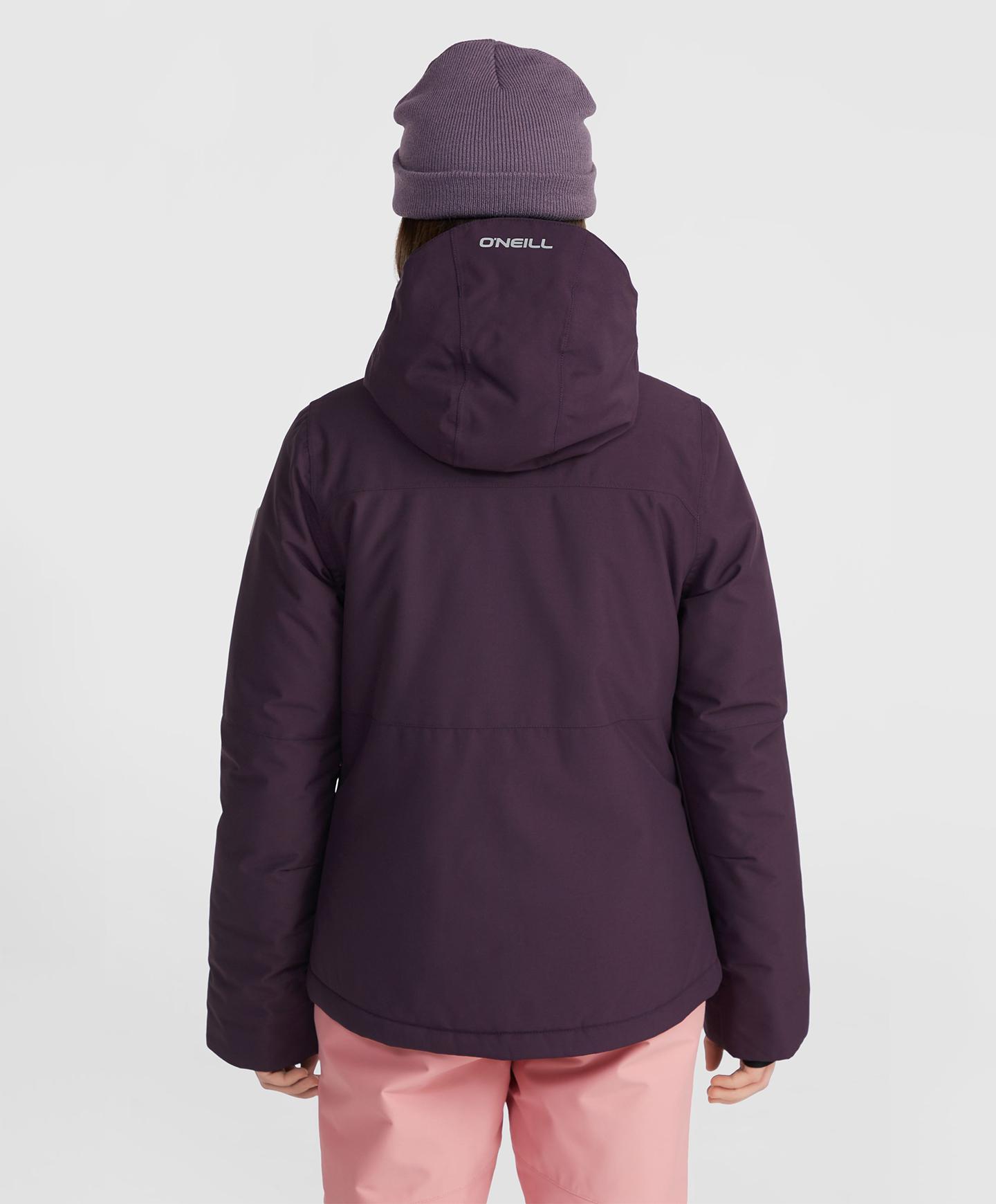 Girl's Lite Snow Jacket - Midnight Plum