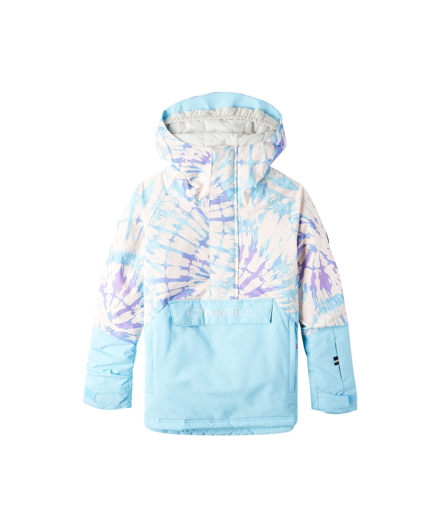 Girl's O'Riginals Anorak Jacket - Blue Wave Colour Block