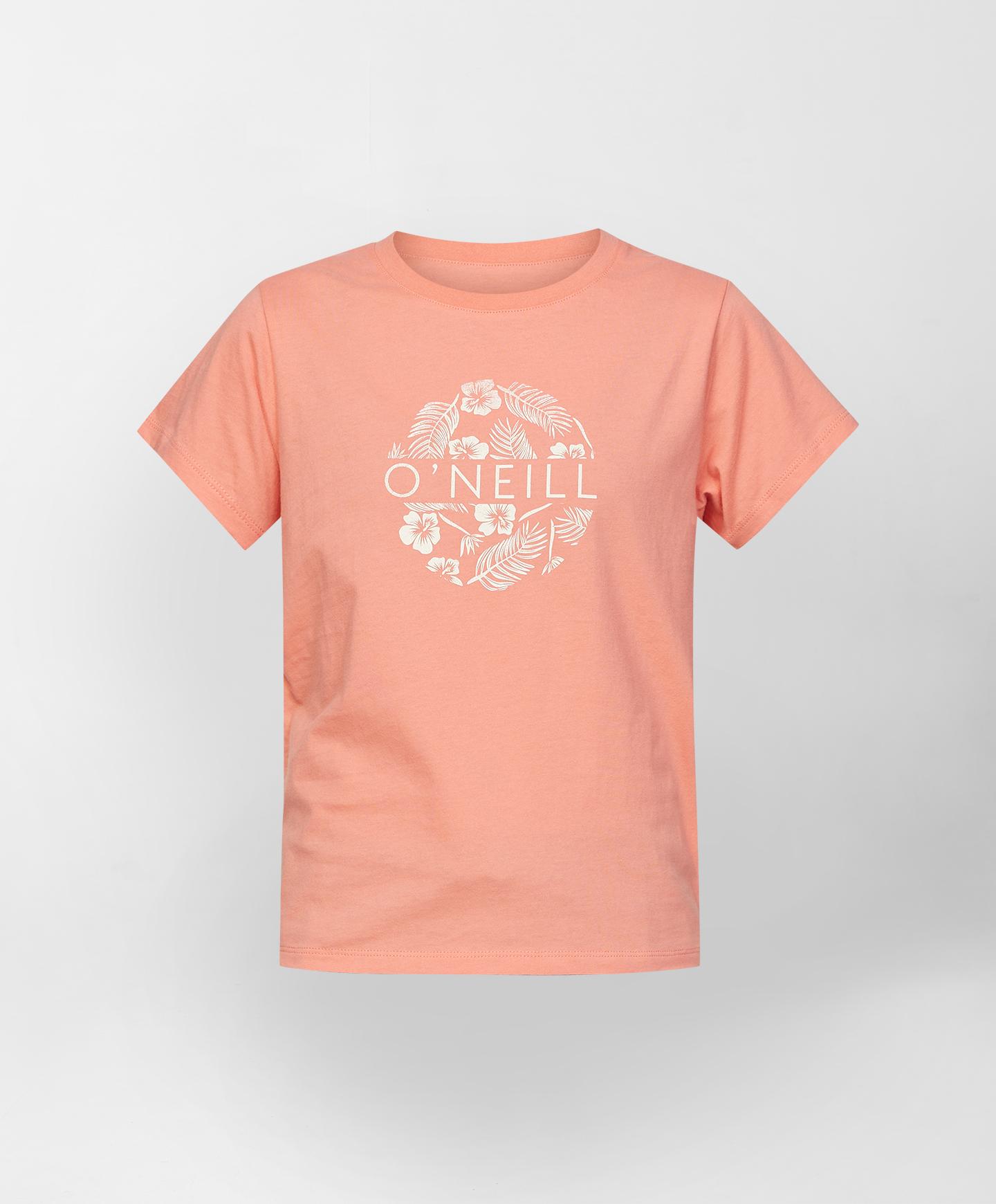 Girls O'Tropic SS Tee - Canyon Rose