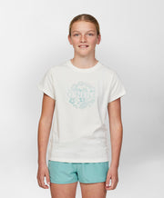 Girls O'Tropic SS Tee - White