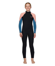 Girl's Reactor 3/2mm Steamer Wetsuit - Peach