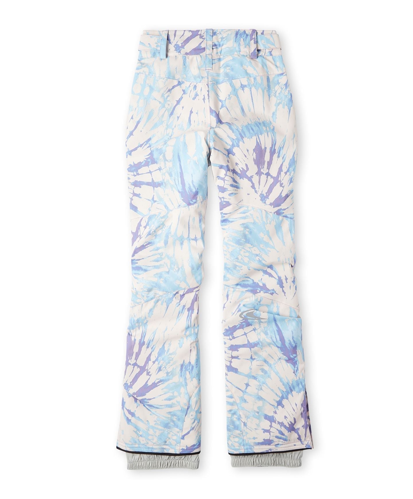 Girl's Star Printed Snow Pants - Pink Tie Dye