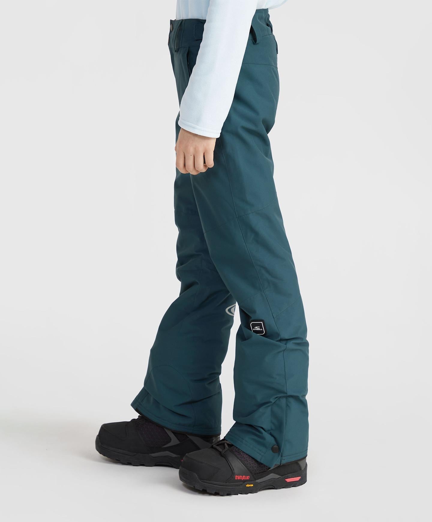 Girl's Star Regular Snow Pants - Alma Steel