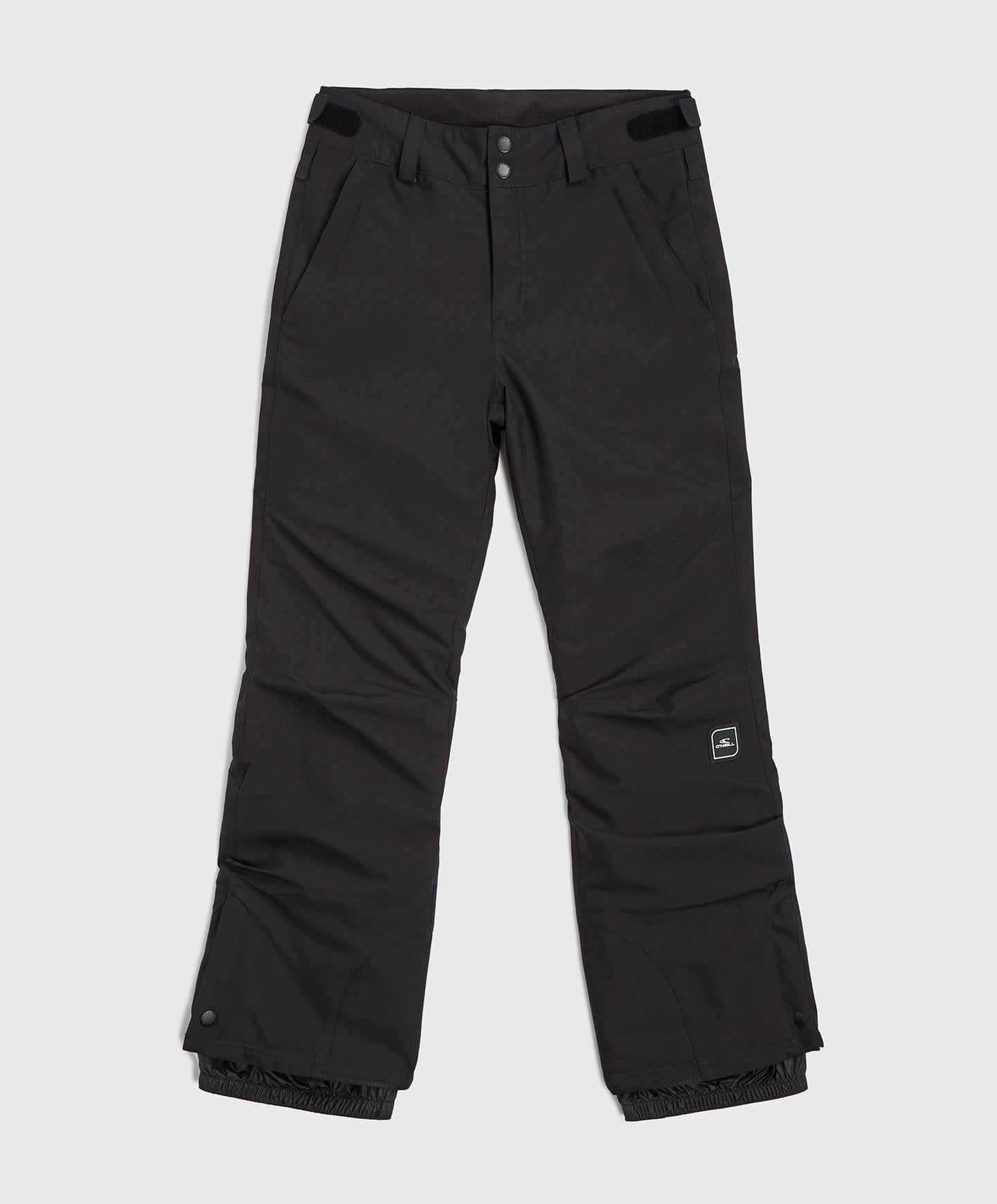 Girl's Star Regular Snow Pants - Black Out