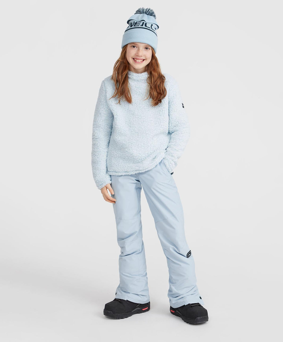 Girl's Star Regular Snow Pants - Dawn Sky