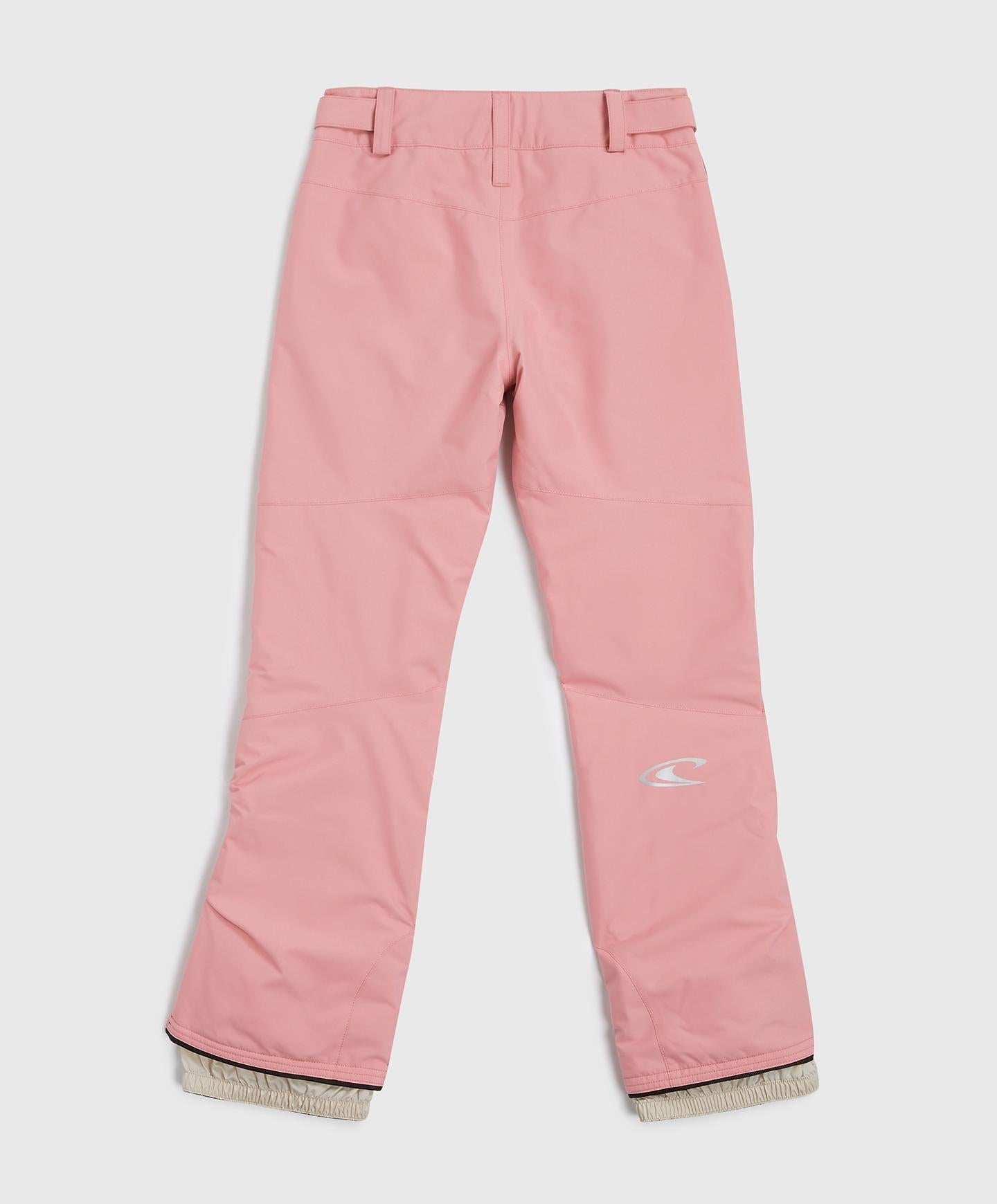 Girl's Star Regular Snow Pants - Genuine Pink