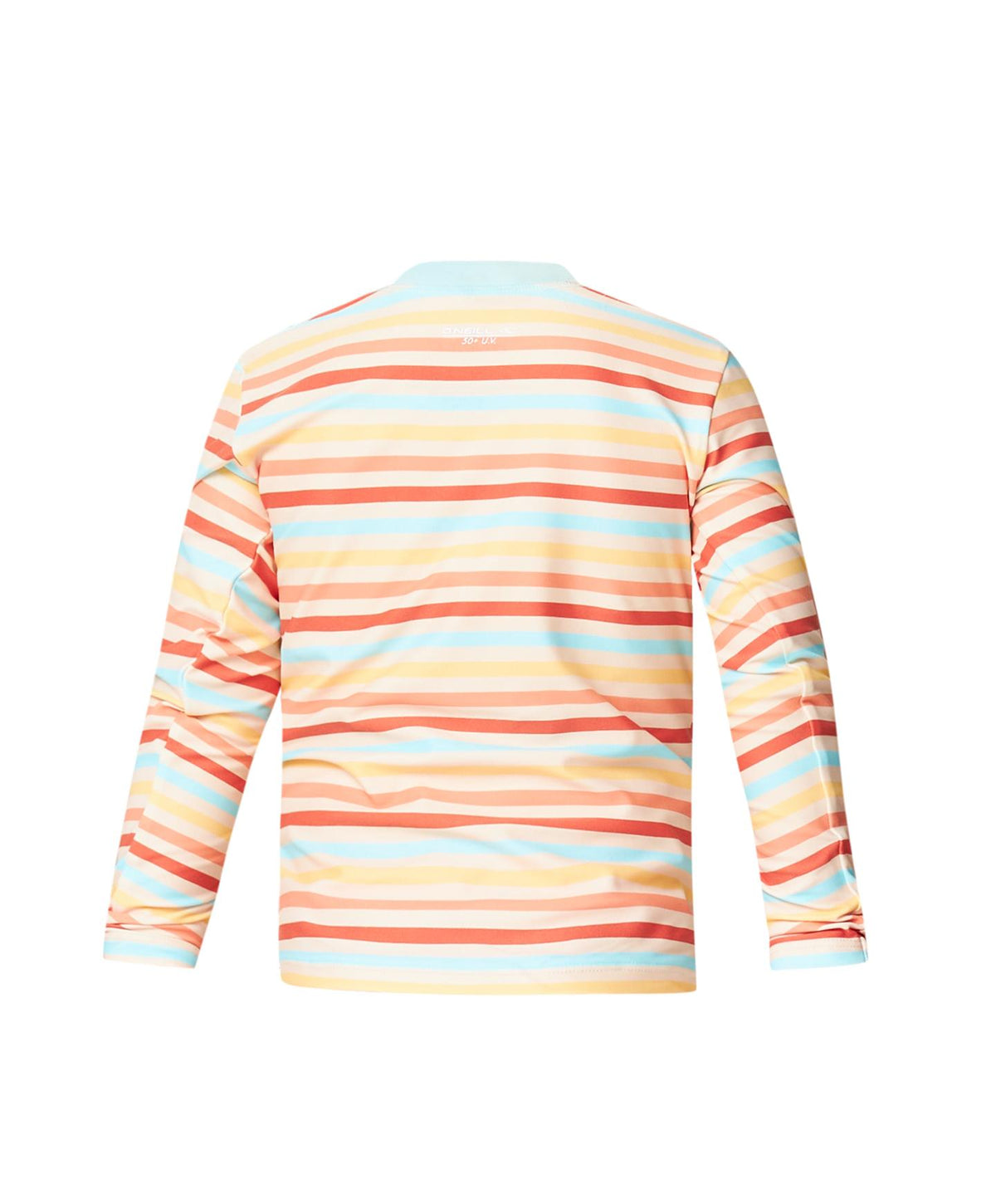 Girl's Toddler SPF LS Rash Tee - Retro Stripe