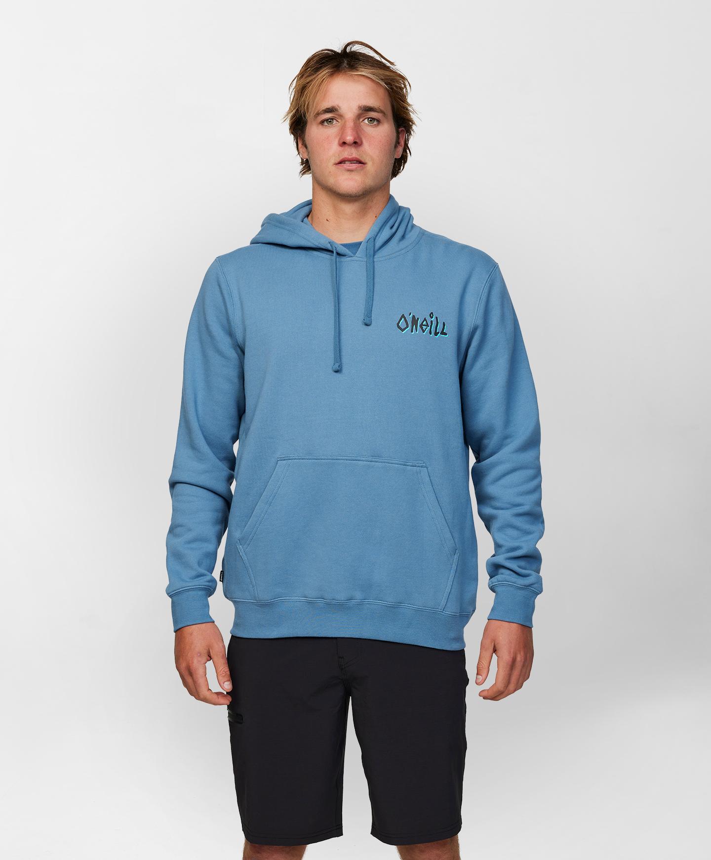 Global Fleece Hoodie - Copen Blue