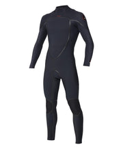 HyperFire X 4/3mm Steamer Back Zip Wetsuit - Black