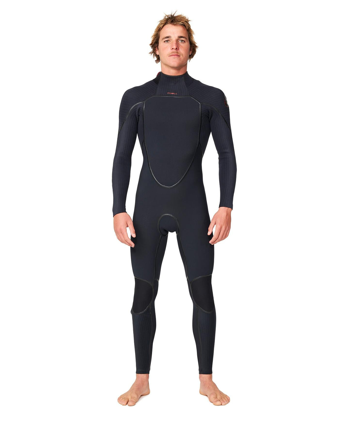 HyperFire X 4/3mm Steamer Back Zip Wetsuit - Black