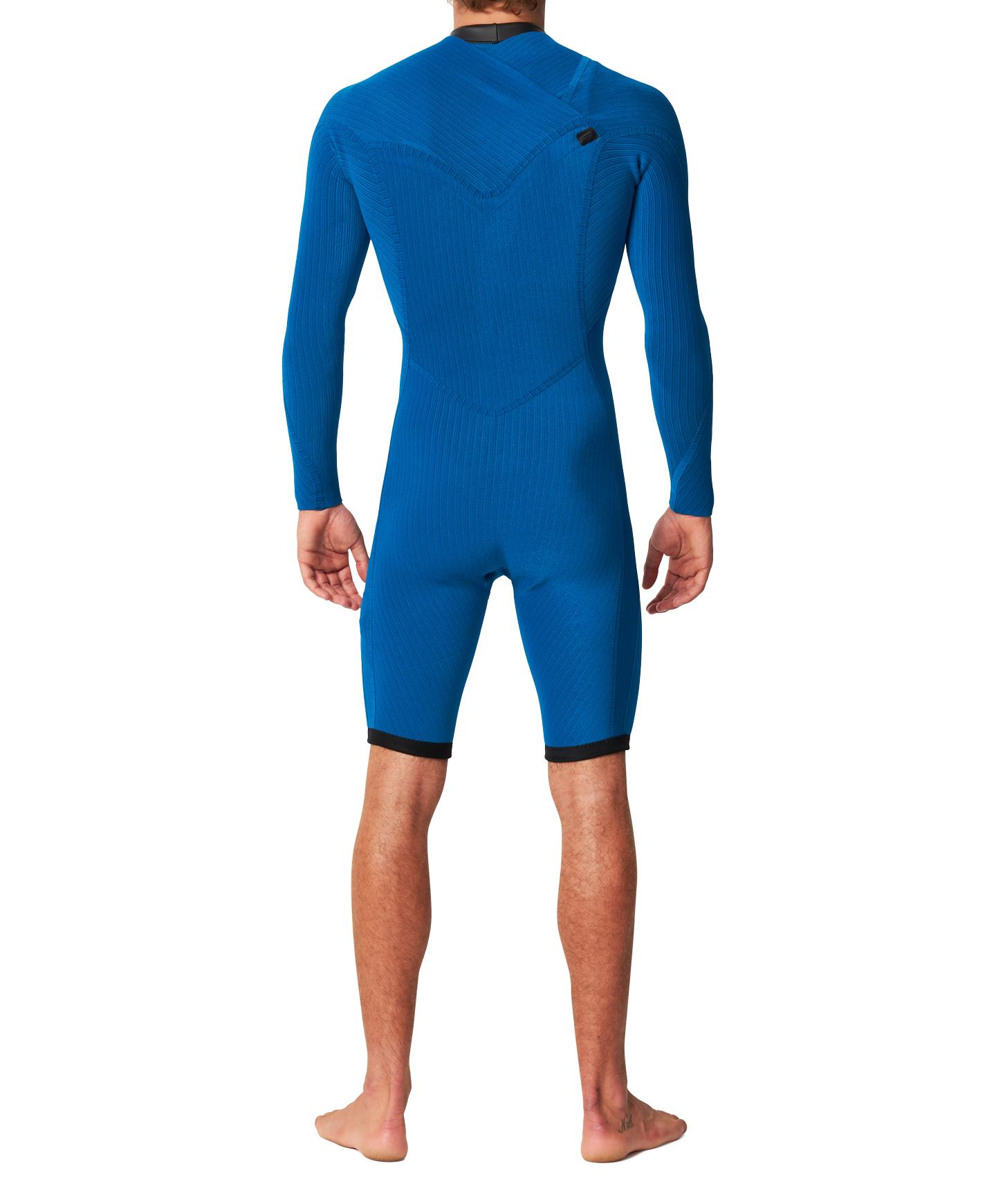 HyperFreak 2mm Long Sleeve Springsuit Chest Zip Wetsuit - Carbon