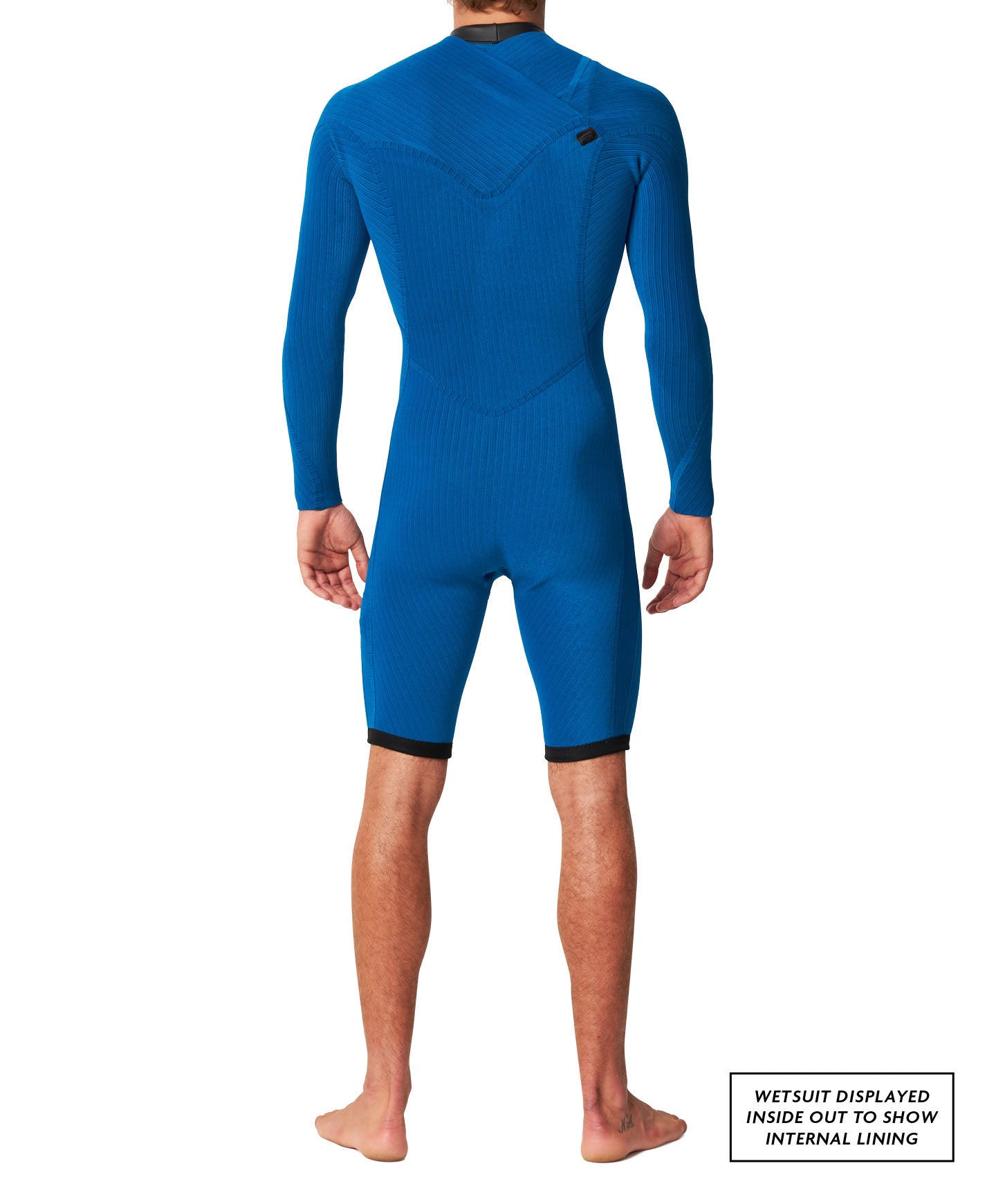 HyperFreak 2mm Long Sleeve Springsuit Chest Zip Wetsuit - Gunmetal