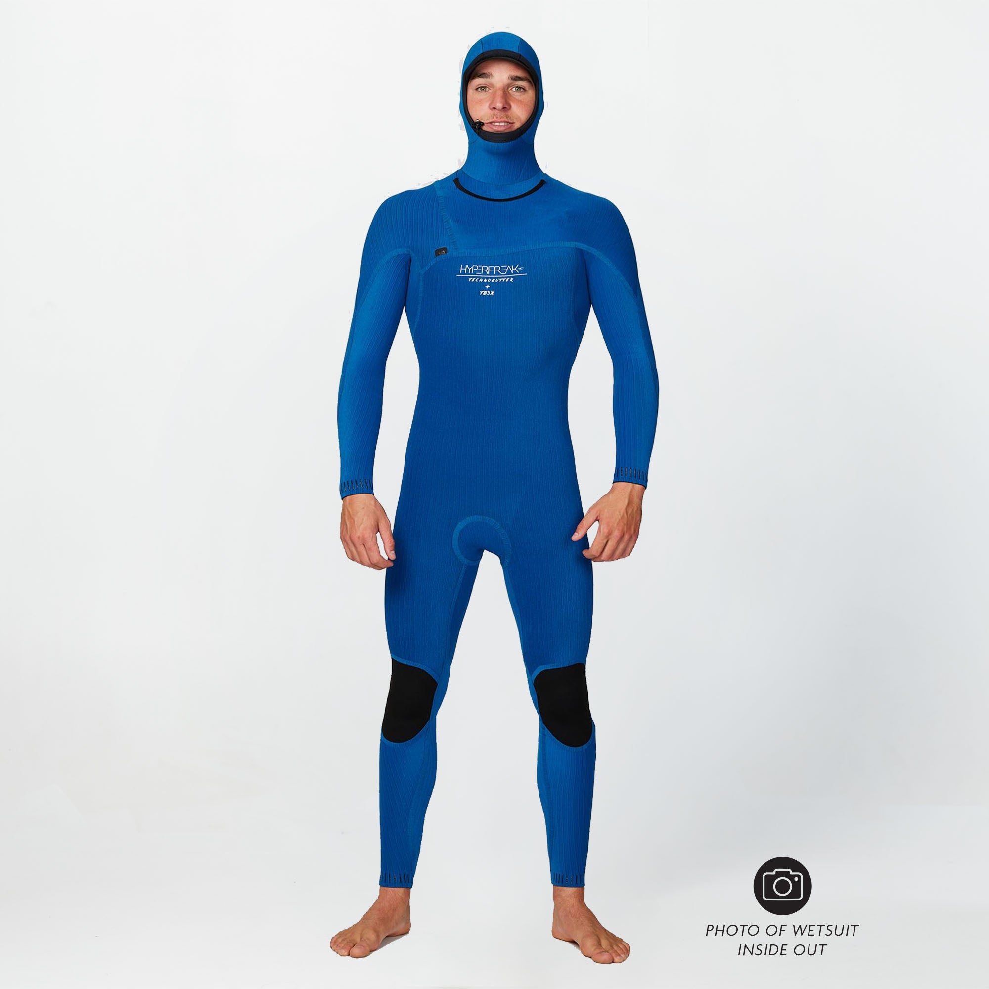 Buy O'Neill HyperFreak 5/4+ Hooded Steamer Chest Zip Wetsuit