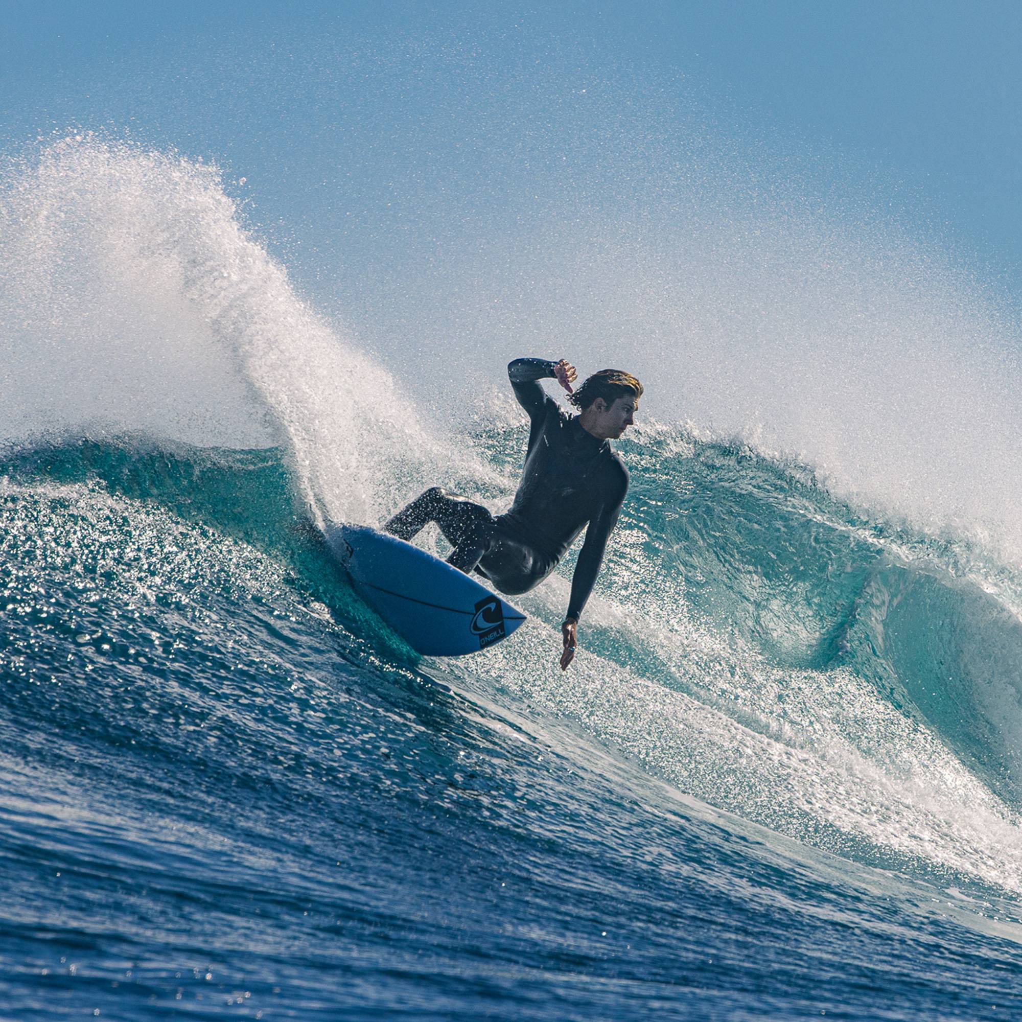 HyperFreak 2/2mm Steamer Chest Zip Wetsuit - Black