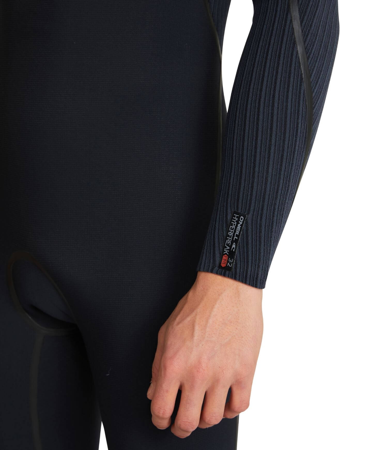 HyperFire 3/2mm Steamer Back Zip Wetsuit - Black