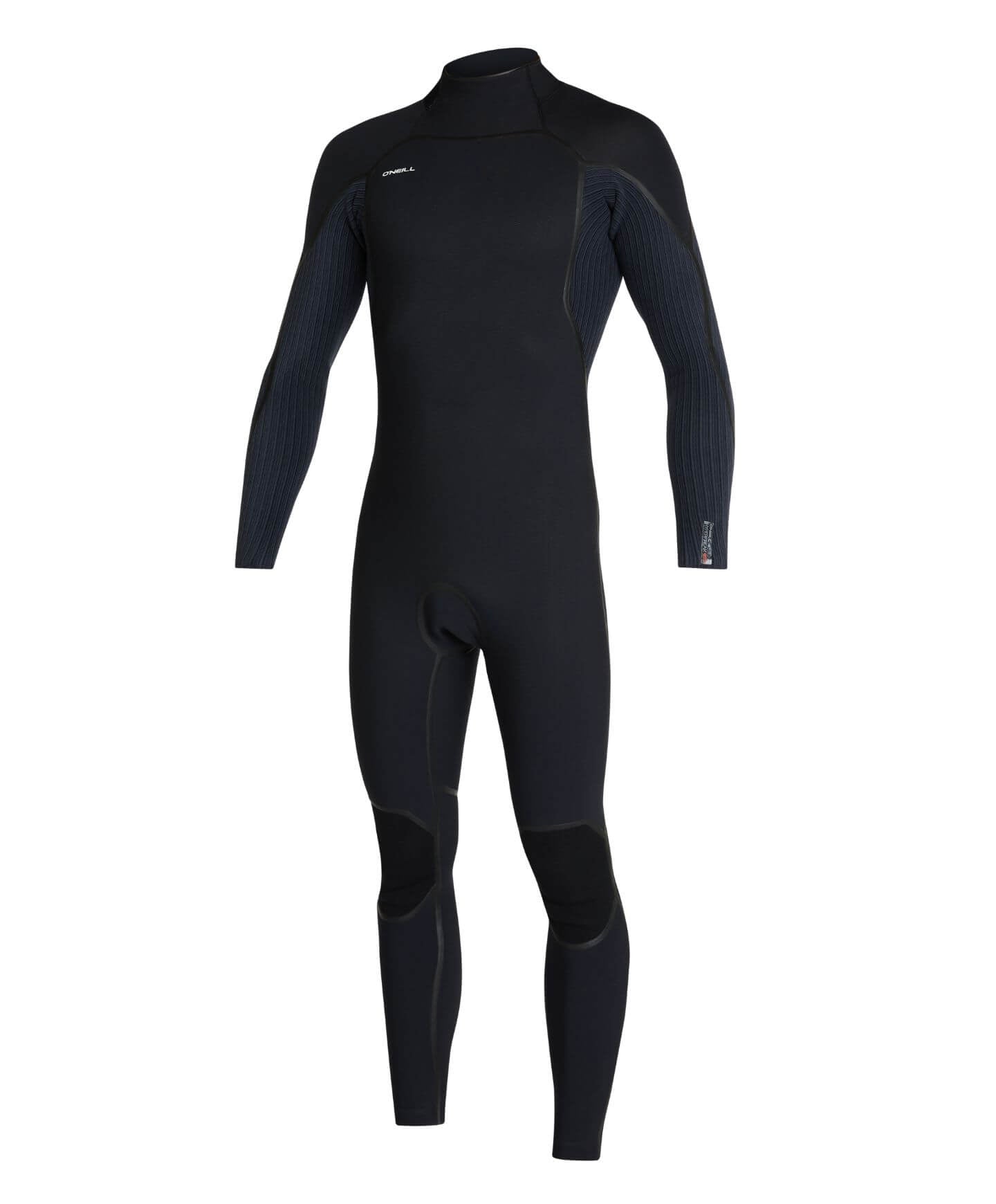 HyperFire 4/3mm Steamer Back Zip Wetsuit - Black