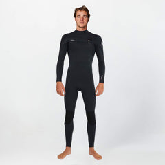Men's HyperFire 3/2mm Steamer Chest Zip - Black