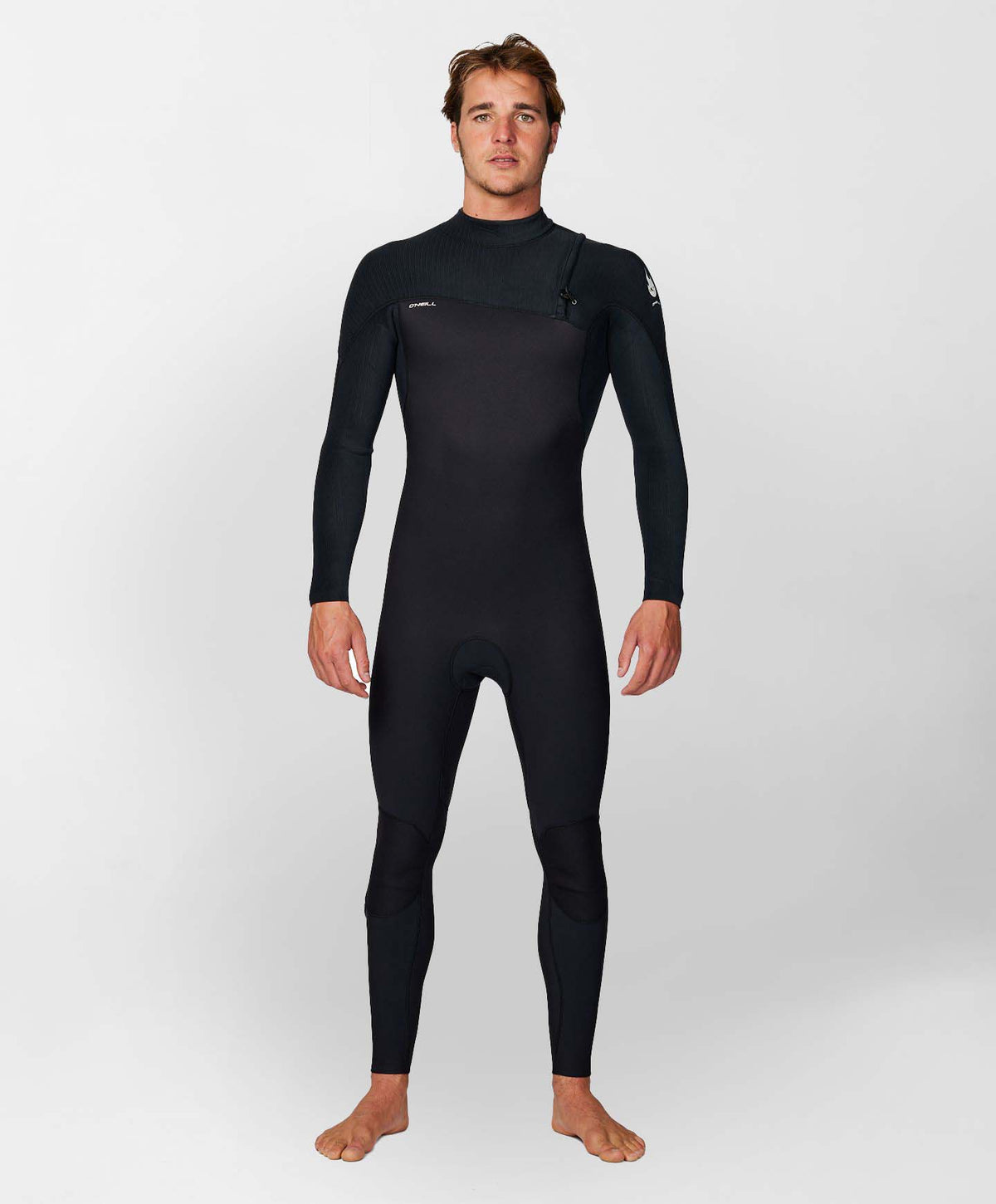 HyperFire 3/2mm Steamer Zipperless Wetsuit - Black