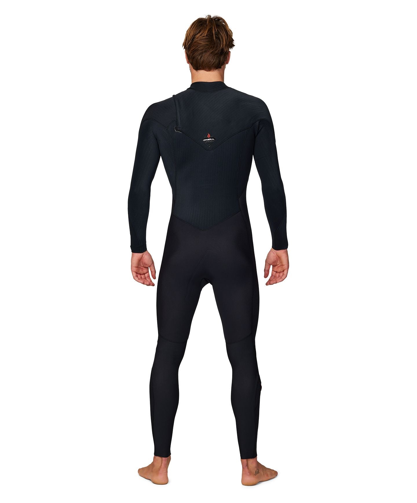 HyperFire 3/2mm Steamer Zipperless Wetsuit - Black