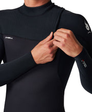 HyperFire 3/2mm Steamer Zipperless Wetsuit - Black