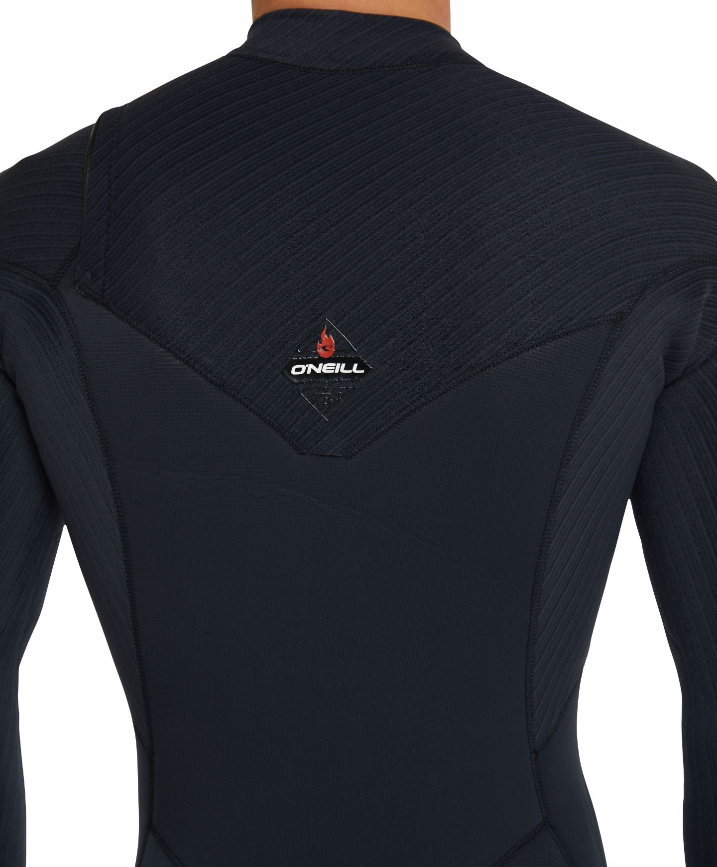 HyperFire 4/3mm Steamer Chest Zip Wetsuit - Black