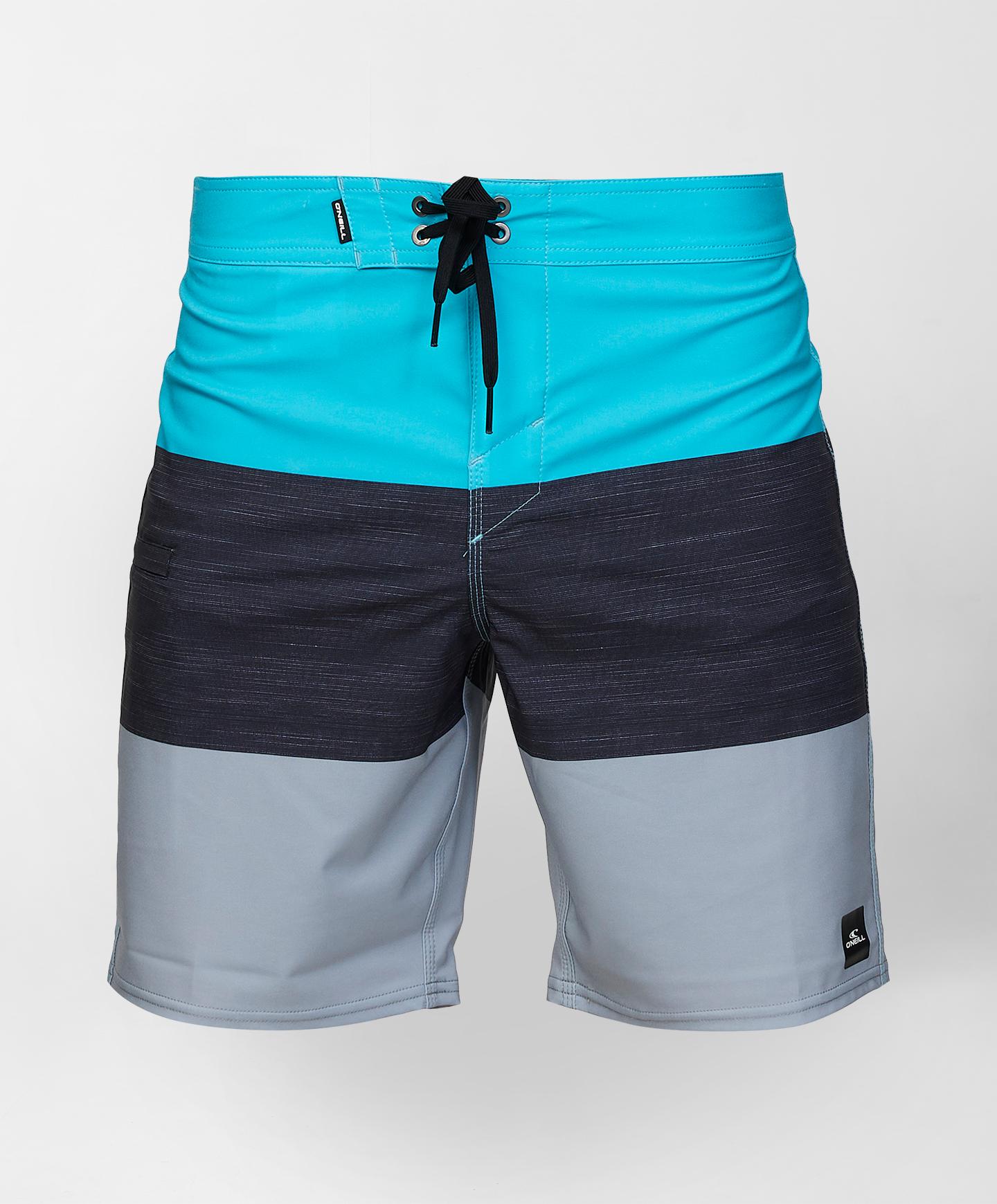 HyperFreak Heat Block 19" Boardshorts - Peacock Blue