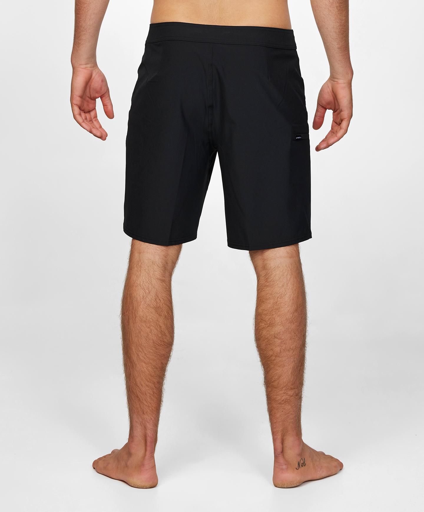 HyperFreak Heat Solid 19" Boardshorts - Black