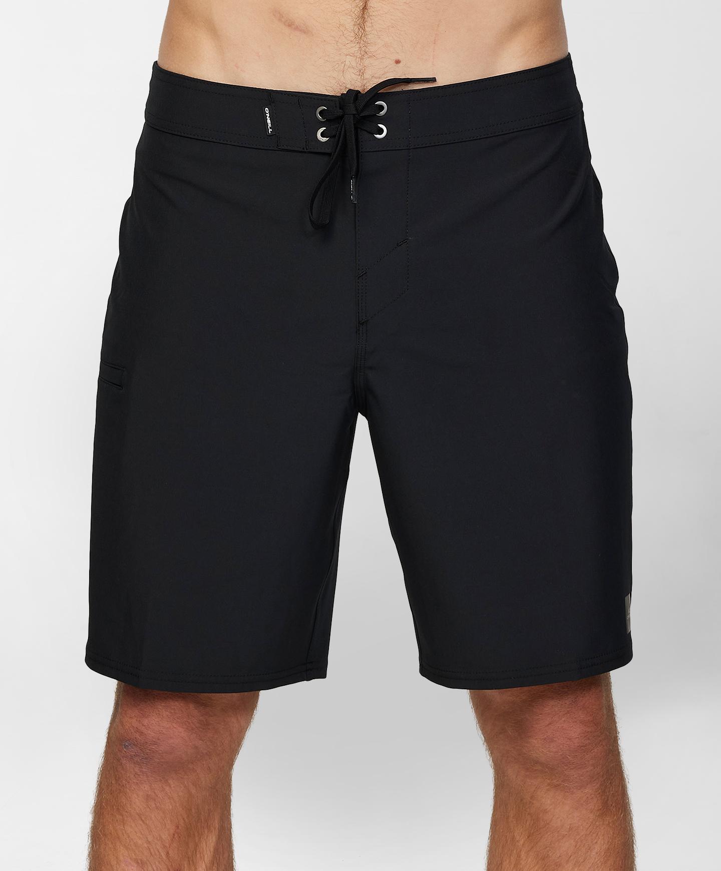 HyperFreak Heat Solid 19" Boardshorts - Black