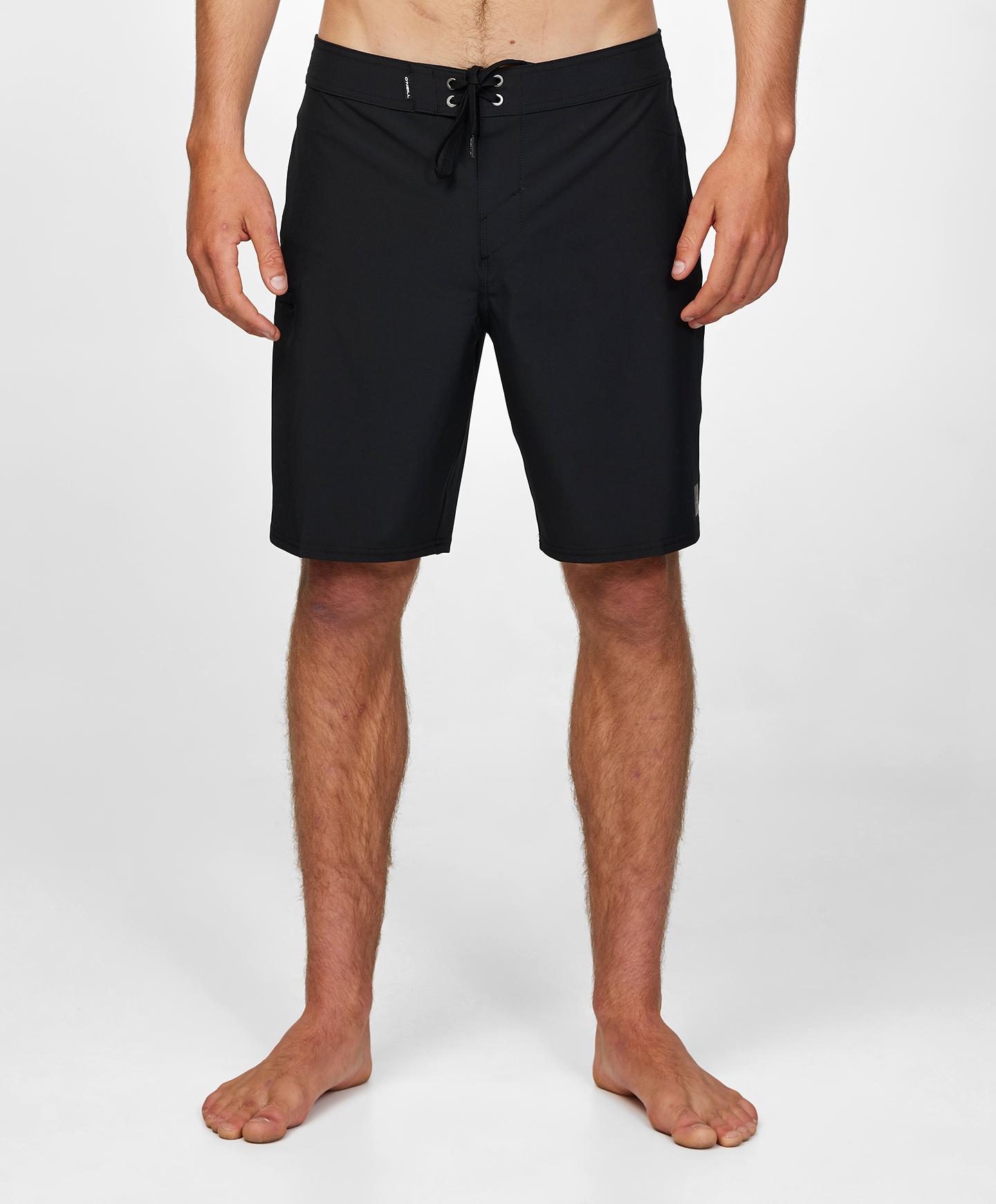 HyperFreak Heat Solid 19" Boardshorts - Black