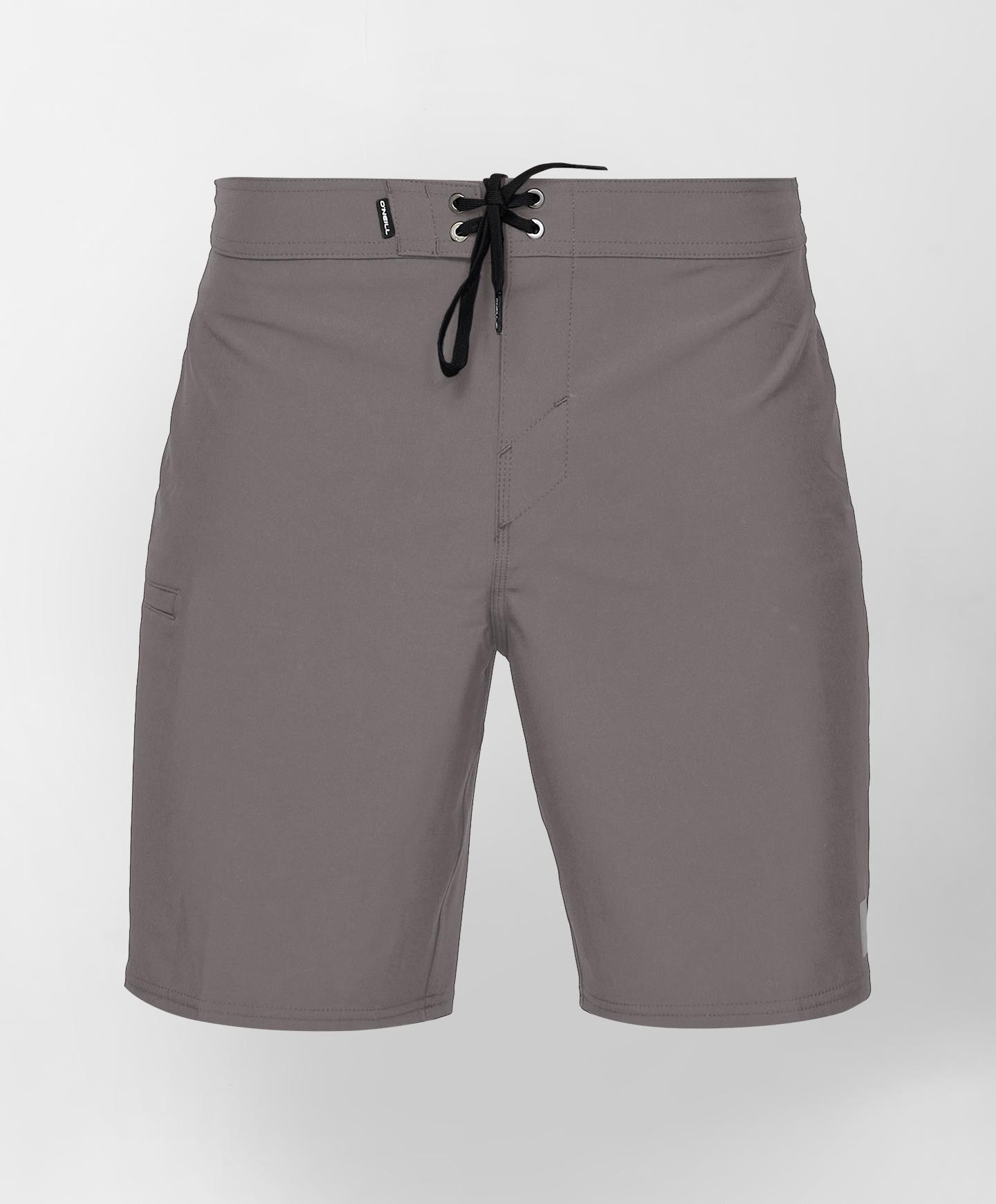 HyperFreak Heat Solid 19" Boardshorts - Grey