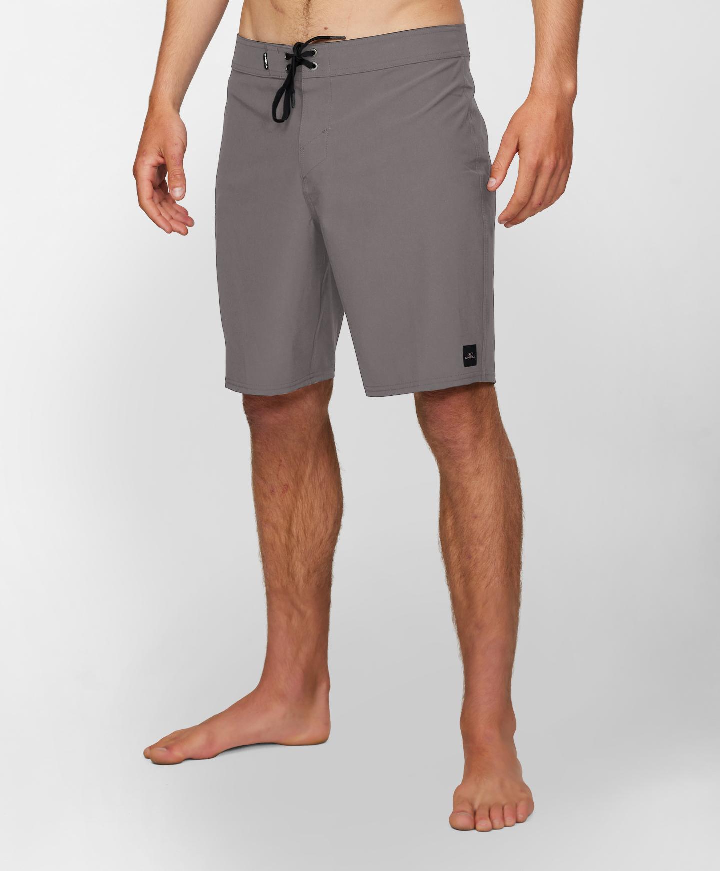 HyperFreak Heat Solid 19" Boardshorts - Grey