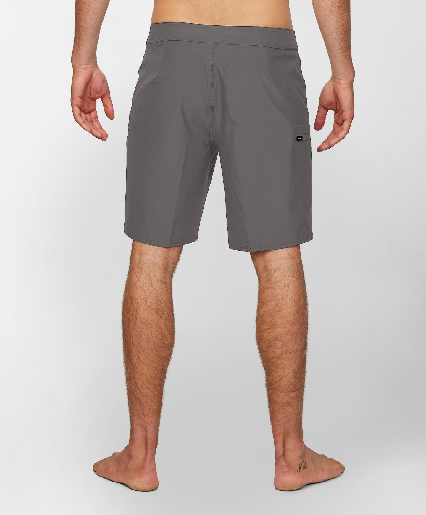 HyperFreak Heat Solid 19" Boardshorts - Grey