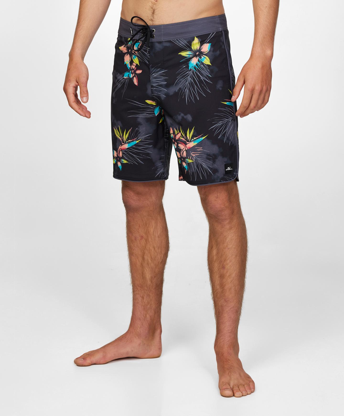 HyperFreak Mysto Scallop 19" Boardshorts - Black