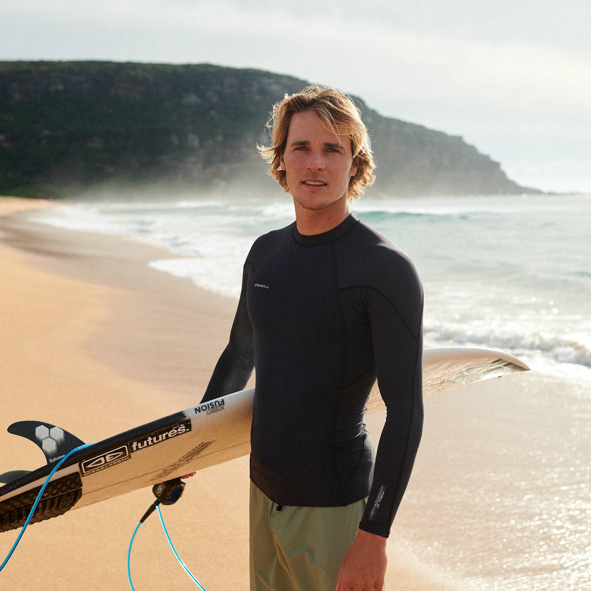 HyperFreak TB3X Neo/Lycra Long Sleeve Wetsuit Jacket - Black