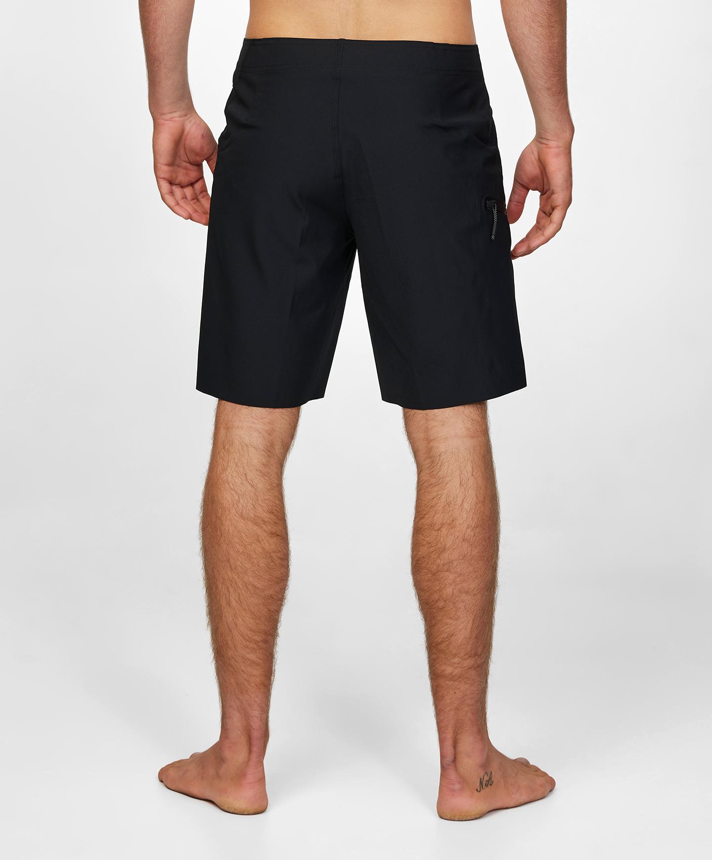 HyperFreak Tech Solid 19" Boardshorts - Black