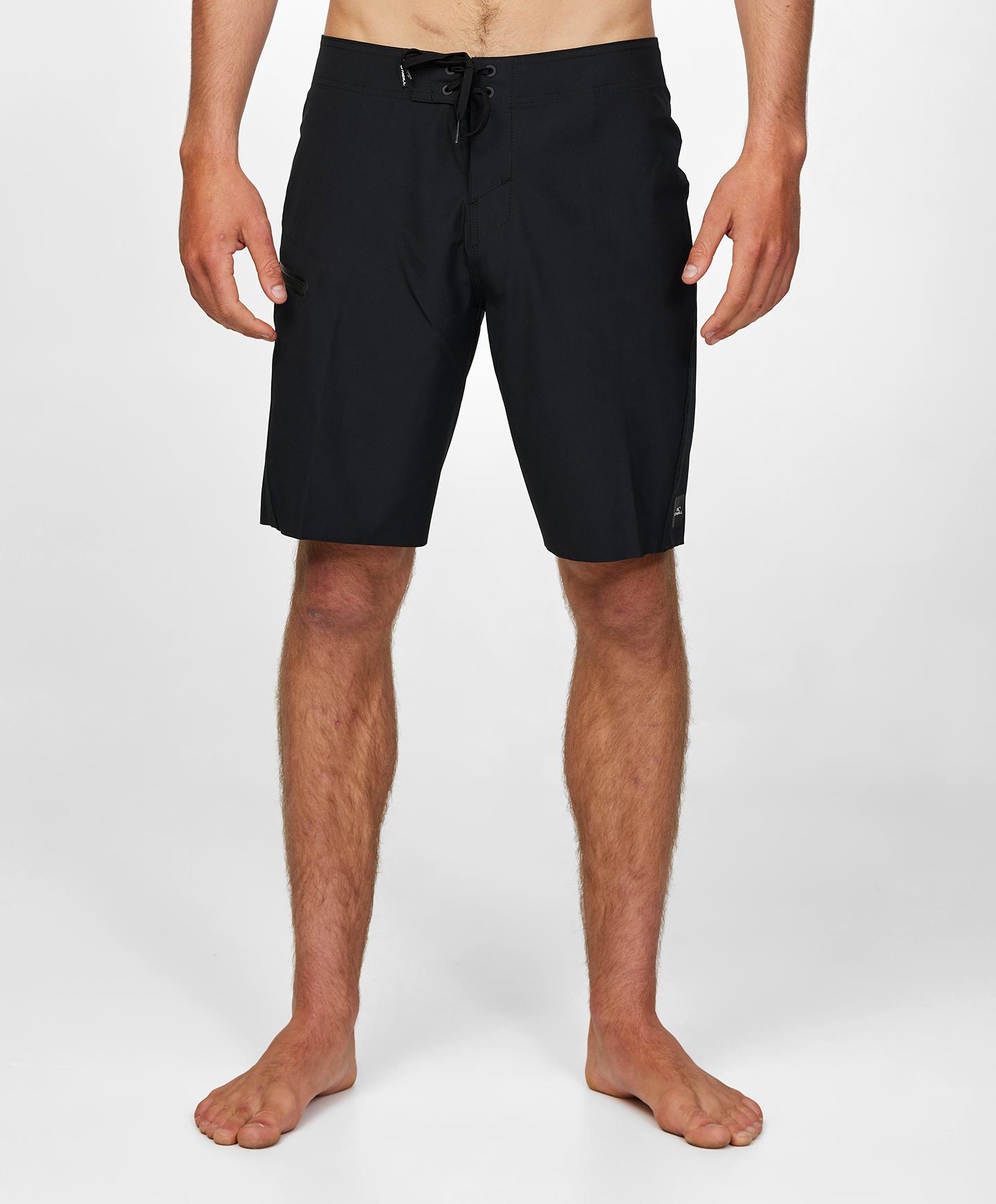 HyperFreak Tech Solid 19" Boardshorts - Black