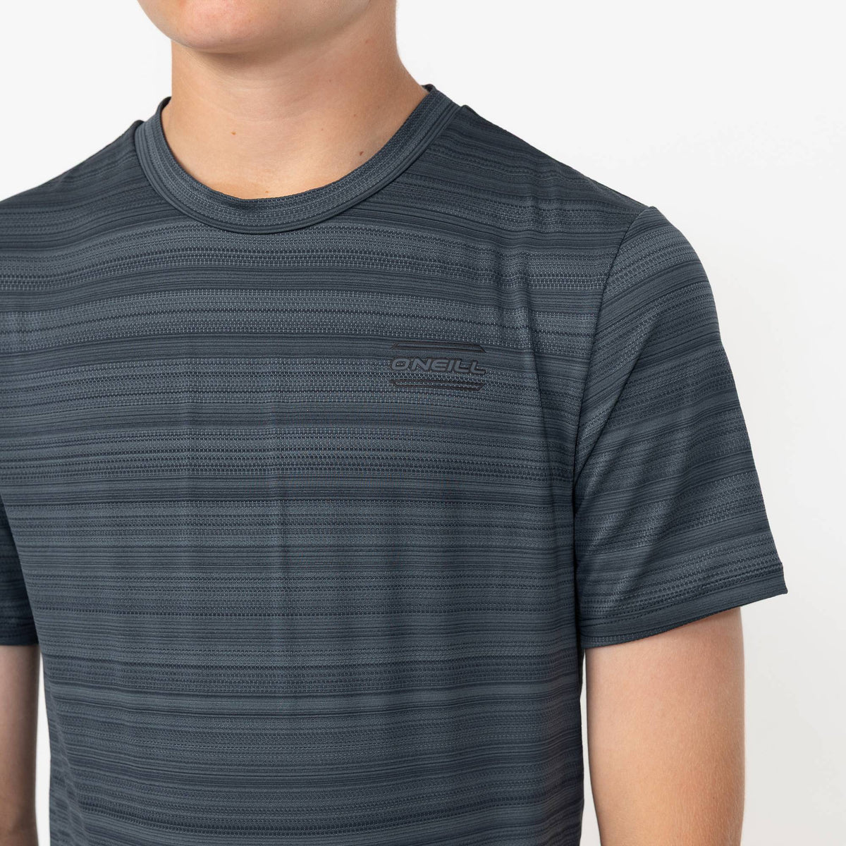 Kid's 24/7 Tech Short Sleeve Rash Vest Tee - Graphite