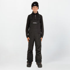 Kid's Bib Pants - Black Out