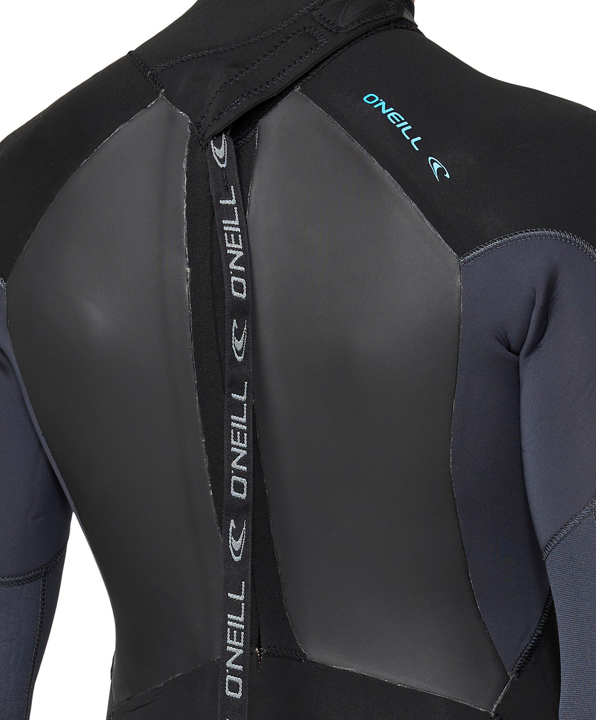 Kid's Defender 3/2mm Steamer Back Zip Wetsuit - Black Gunmetal