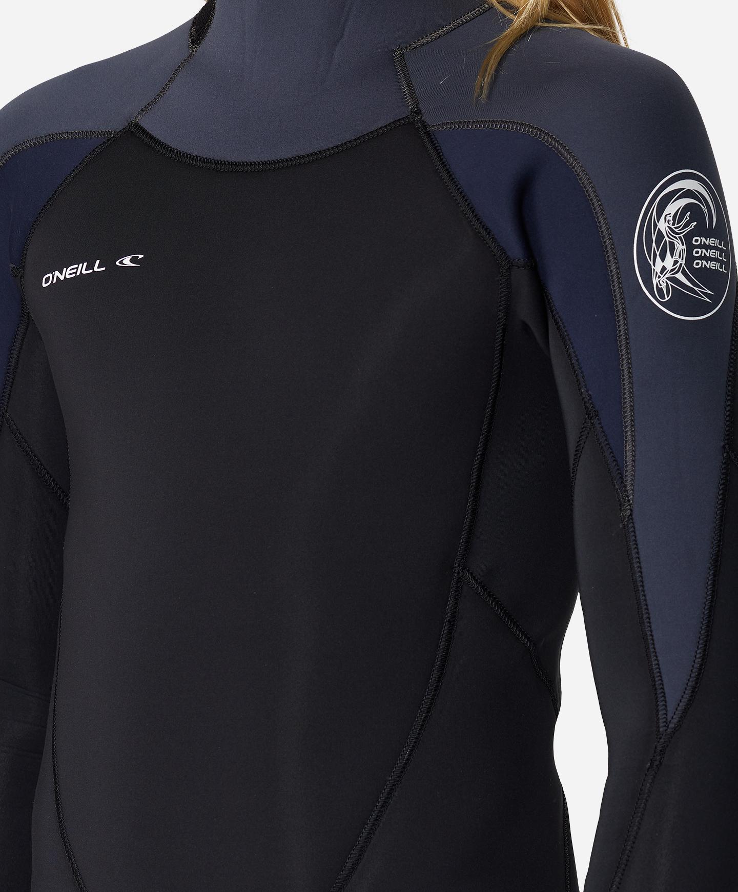 Boy's Defender 3/2mm Steamer Back Zip Wetsuit - Gunmetal