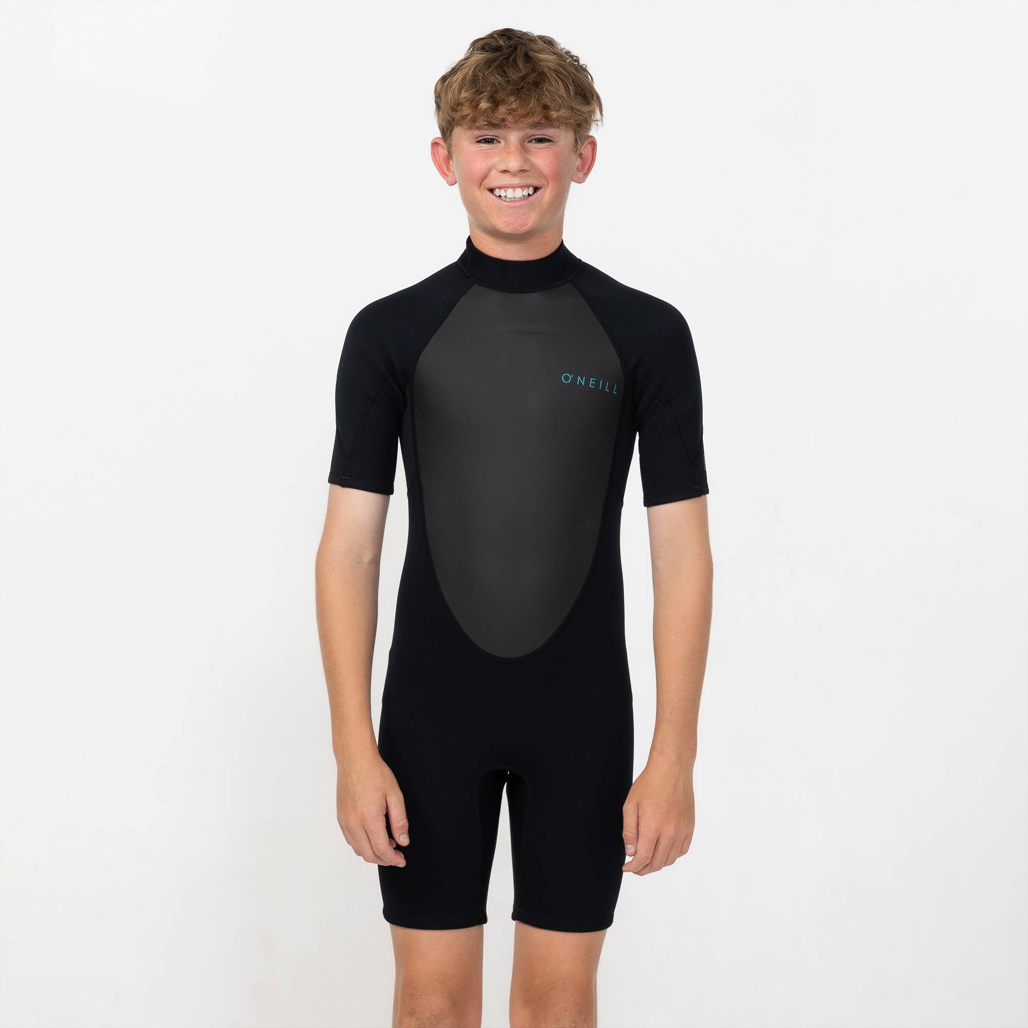 Kid's Factor Short Sleeve Spring Suit 2mm Wetsuit - Black