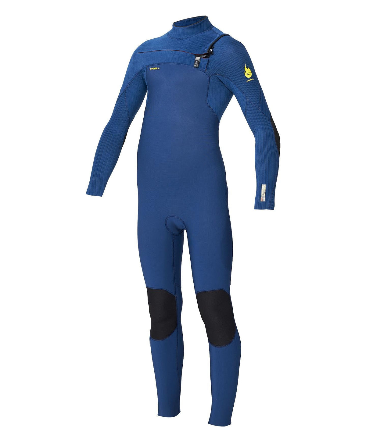 Boy's HyperFire 3/2mm Steamer Chest Zip Wetsuit - Navy