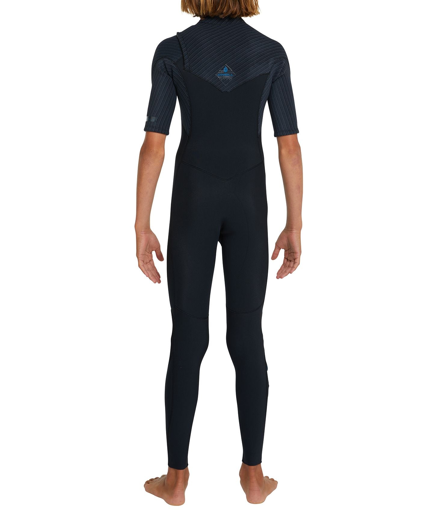 Kid's HyperFreak 2mm Short Arm Steamer Wetsuit - Black