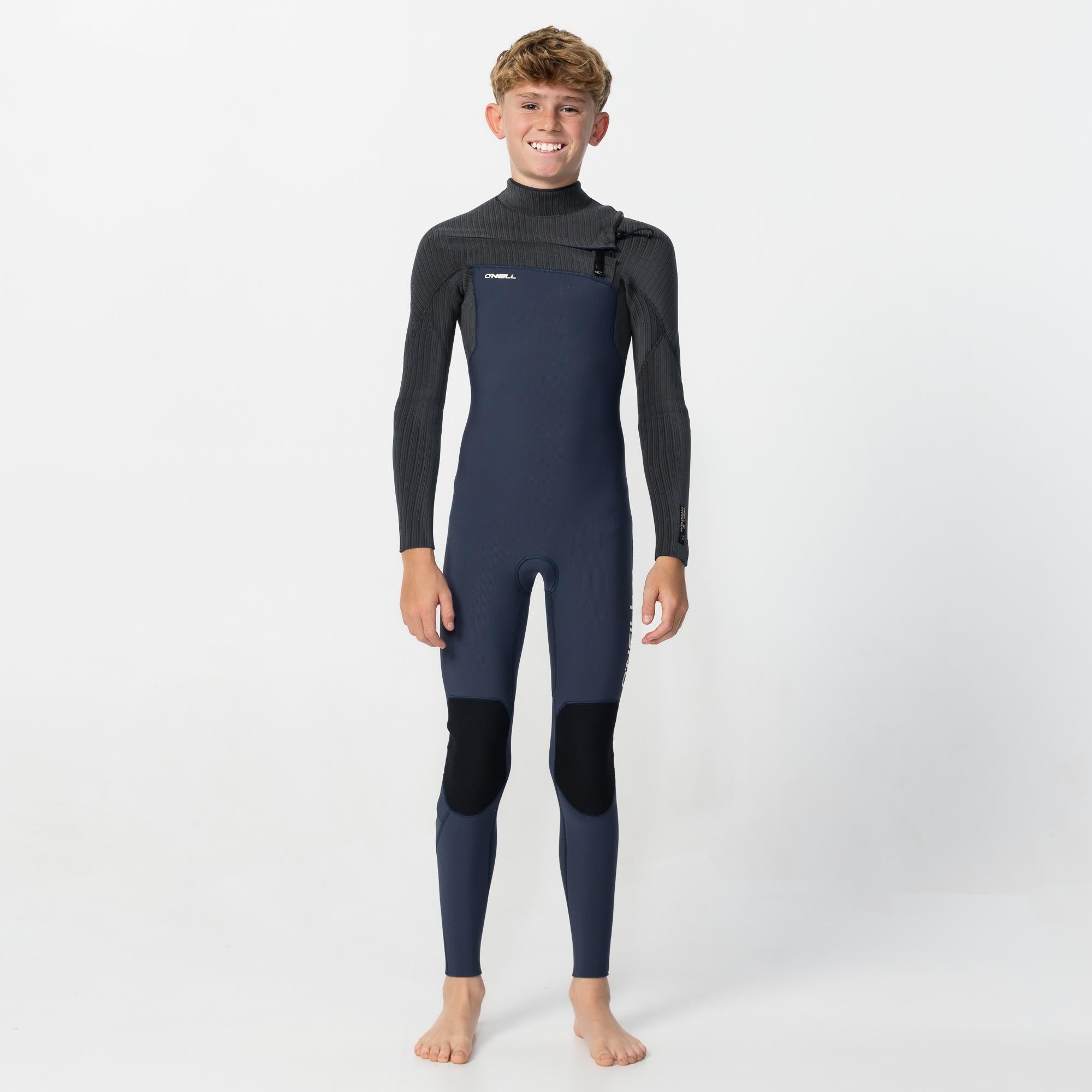 Kid's HyperFreak 3/2+ Steamer Chest Zip - Slate