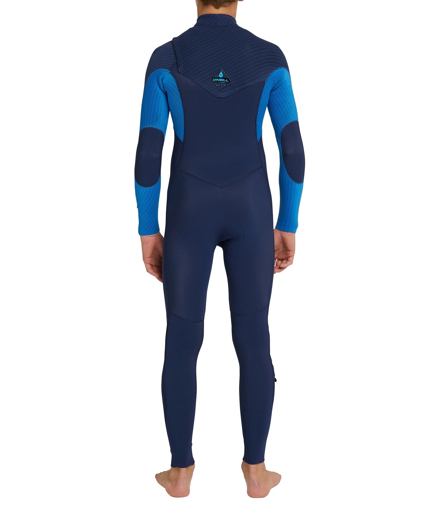 Boy's HyperFreak 3/2+ Steamer Chest Zip Wetsuit - Navy