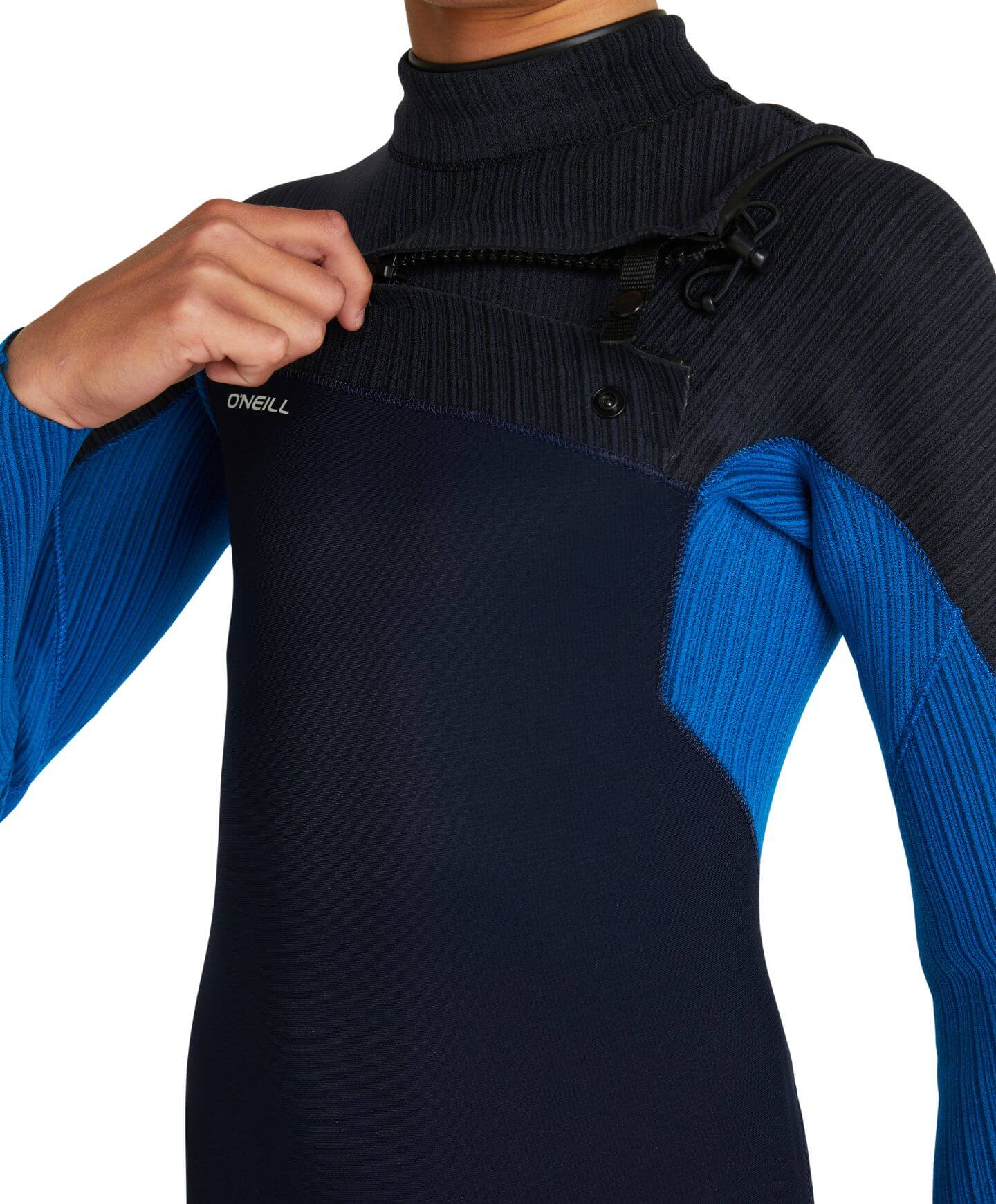 Boy's HyperFreak 4/3+ Steamer Chest Zip Wetsuit - Abyss