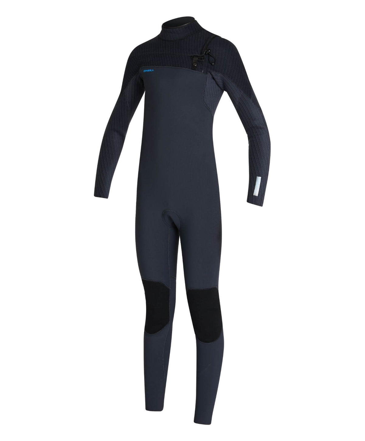 Boy's HyperFreak 4/3+ Steamer Chest Zip Wetsuit - Gunmetal