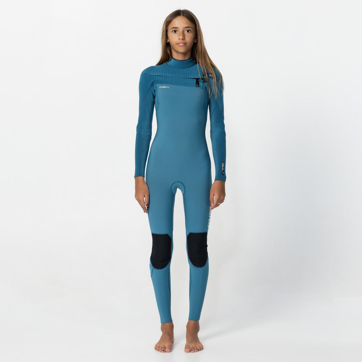 Kids HyperFreak 4/3+mm Steamer Chest Zip - Blue Haze