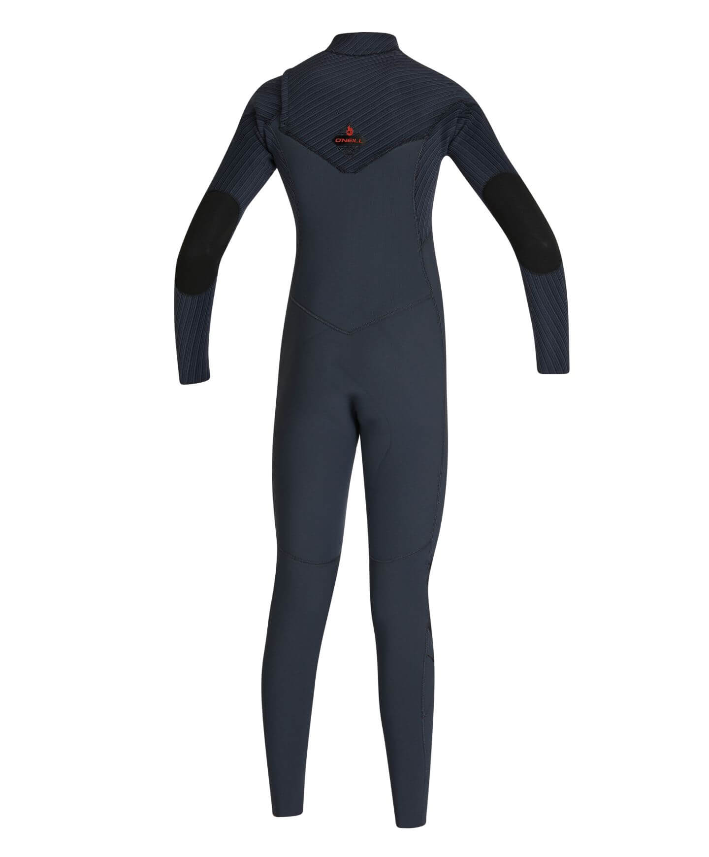 Boy's HyperFire 3/2mm Steamer Chest Zip Wetsuit - Gunmetal